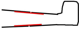 Image showing fishing pole inside fuz